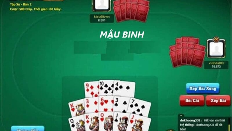 Các thuật ngữ phổ biến có ở mậu binh Gem win