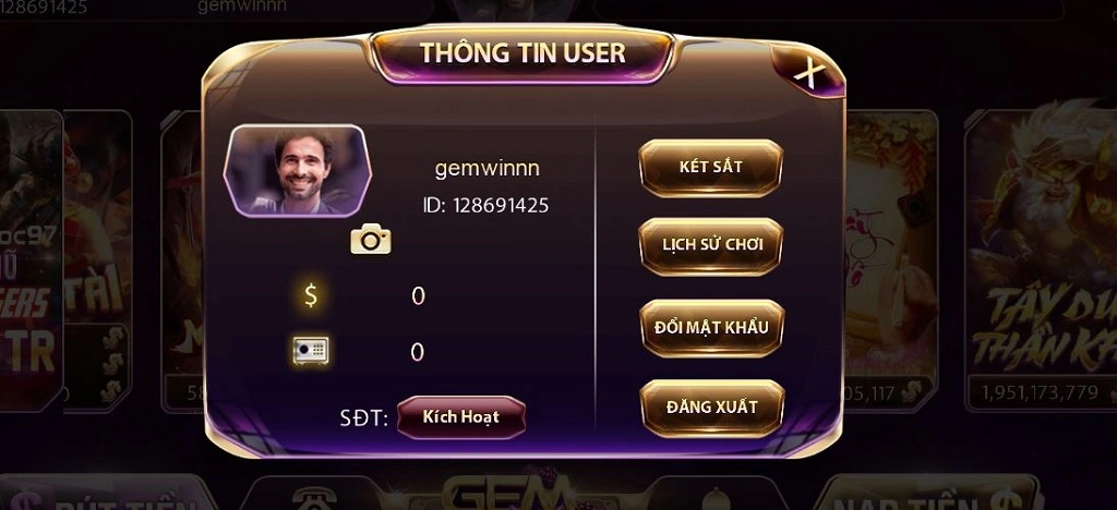 Các quy định bảo mật thông tin người chơi ở cổng game Gemwin