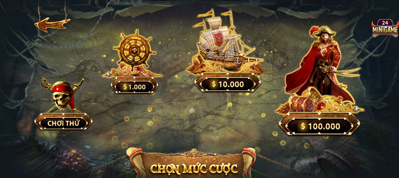 Đăng ký Gem win chinh phục slot game Pirate King