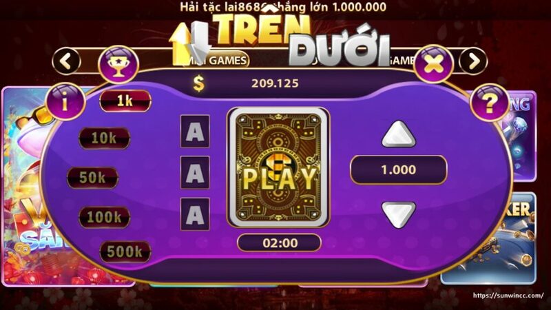 Dự đoán kết quả trên dưới tại Gem win