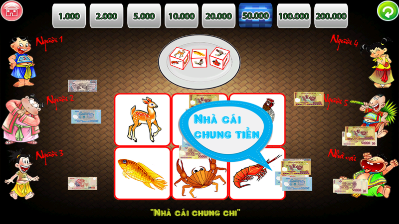 Bầu cua siêu chiến tại Gem win