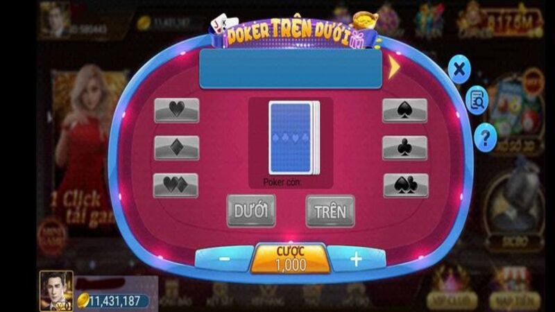 Luật chơi siêu thú vị của trên dưới tại Gem win