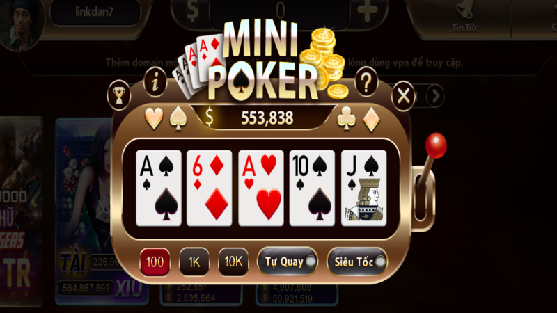 Các thuật ngữ hay gặp ở mini poker