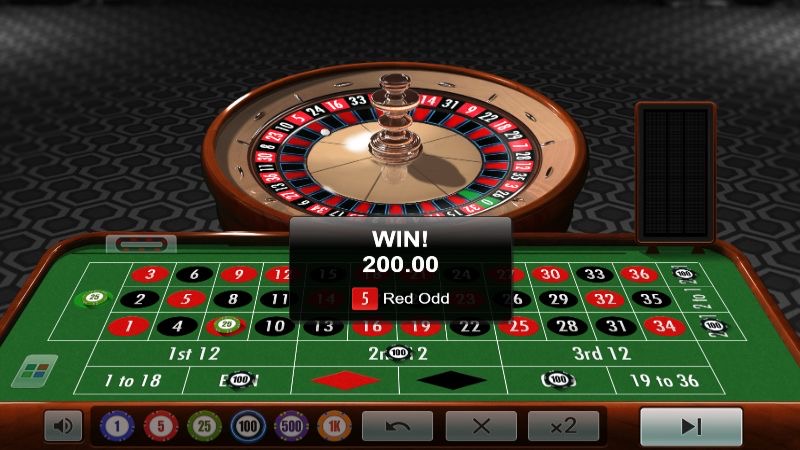 Roulette thu hút sự phổ biến và dễ chơi