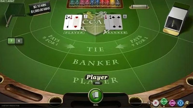 Lựa chọn đặt cược săn thưởng với baccarat tại Gem win