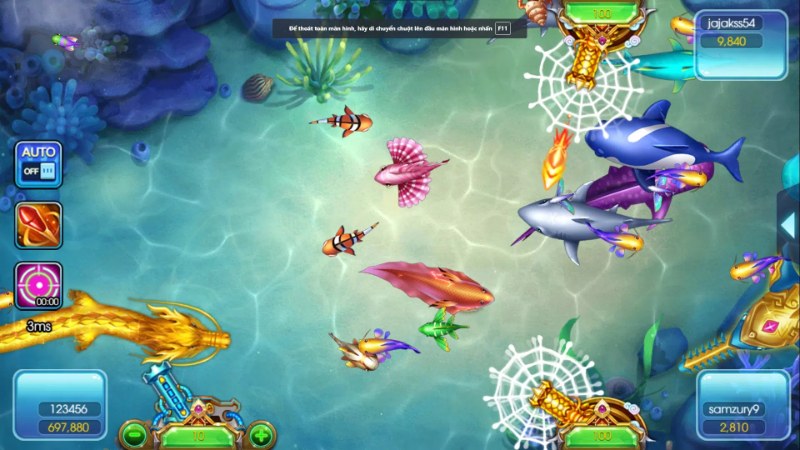 Quay slot game với vua săn cá khi tải Gemwin