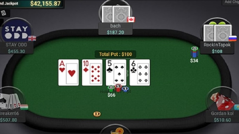 Các vòng cược khi tham gia poker