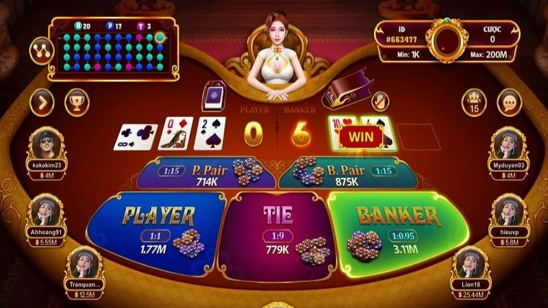 Các thủ thuật tham gia baccarat tại Gemwin