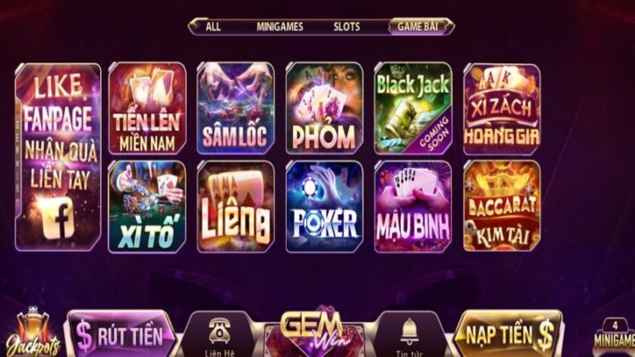 Vài ưu điểm nổi bật ở blackjack tại Gemwin