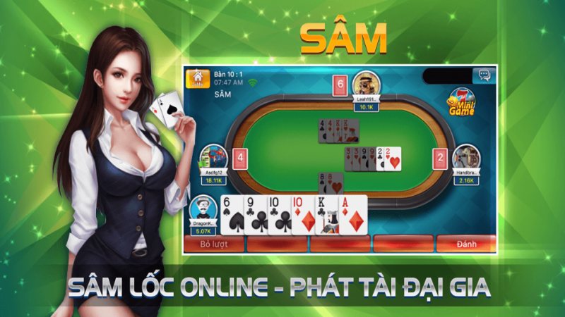 Thắng thua trong game bài sâm lốc